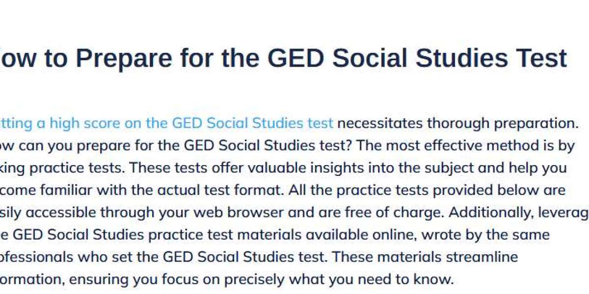 How to Prepare for the GED Social Studies Test
