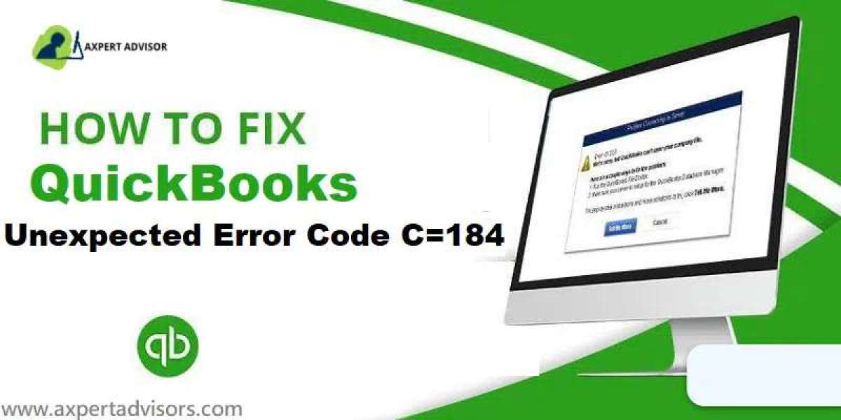 Fix QuickBooks unexpected error code C=184 Effectively