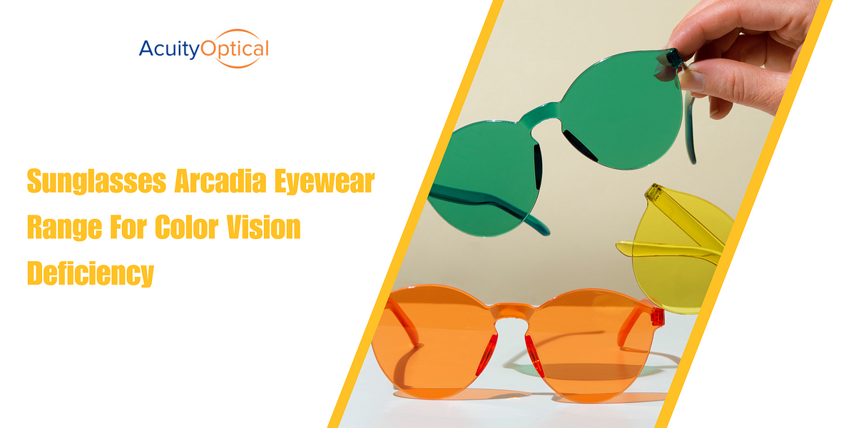 Sunglasses Arcadia Eyewear Range For Color Vision Deficiency