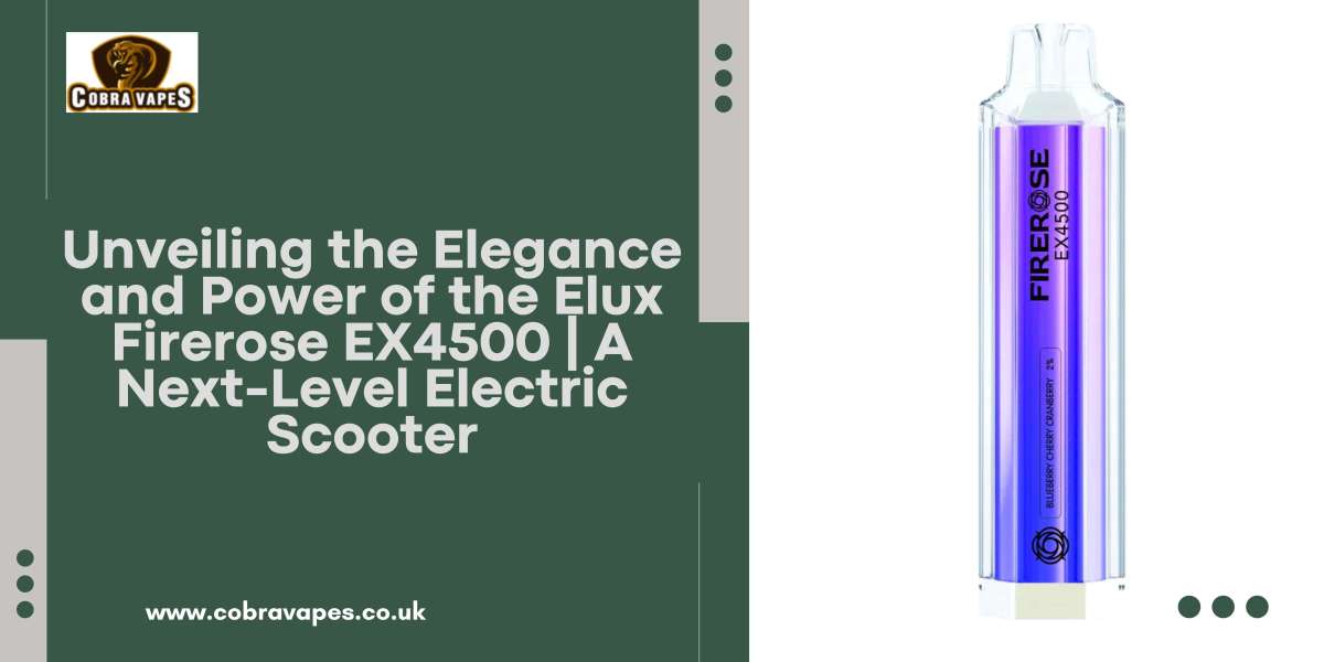 Unveiling the Elegance and Power of the Elux Firerose EX4500 | A Next-Level Electric Scooter