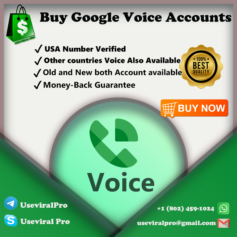 Buy Google Voice Accounts - Buy Google Voice Number Useviral