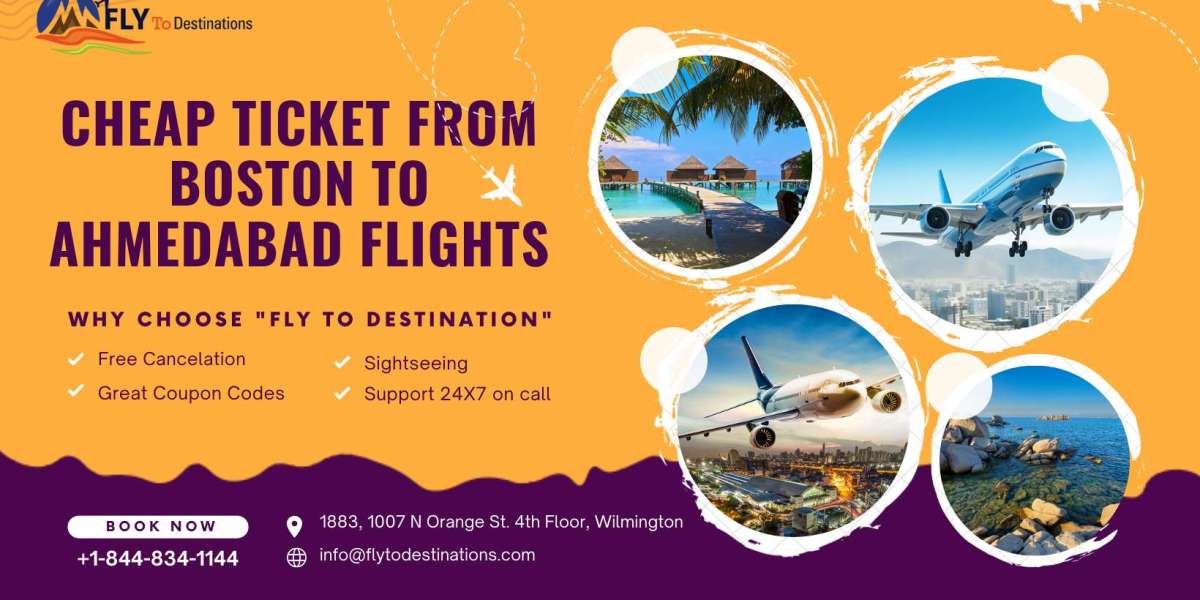 Navigating cheap ticket from Boston to Ahmedabad flights