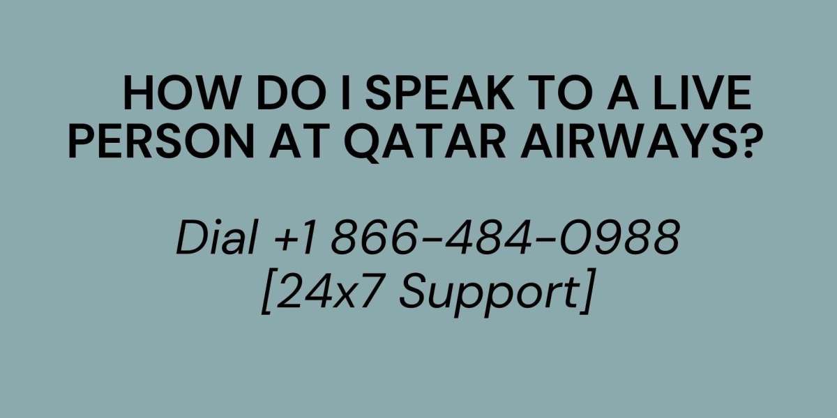 How Do I Speak To a Live Person At Qatar Airways?