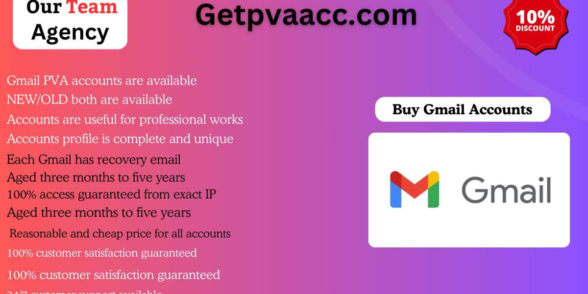Buy Gmail Accounts-100% Genuine, Stable and Customized