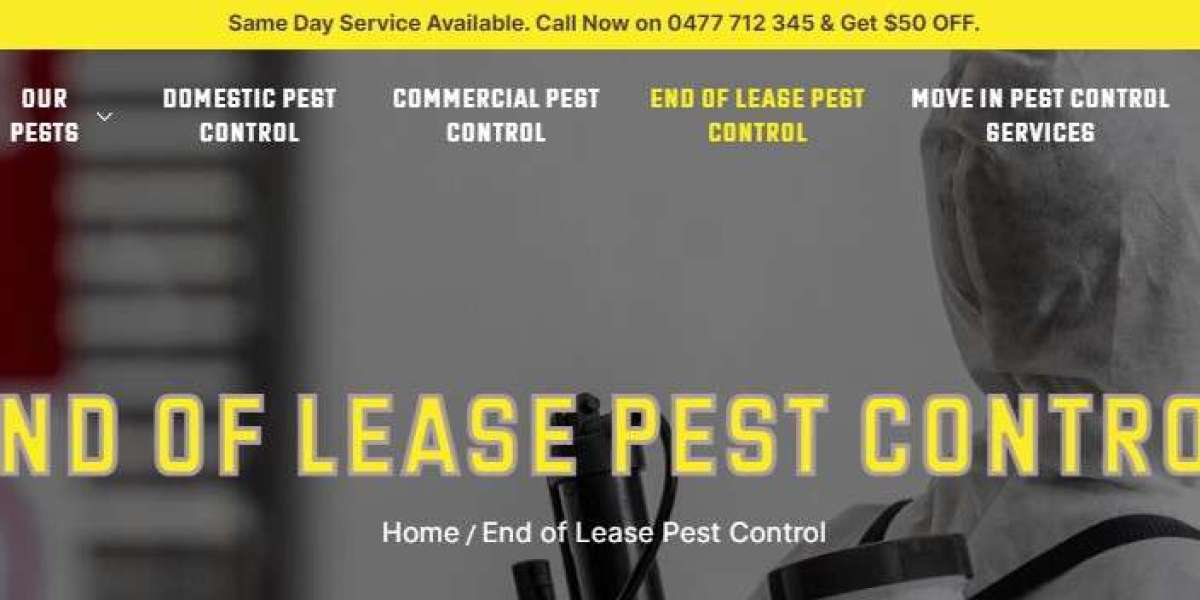 Get Top-Notch End of Lease Pest Control Services for Peace of Mind!