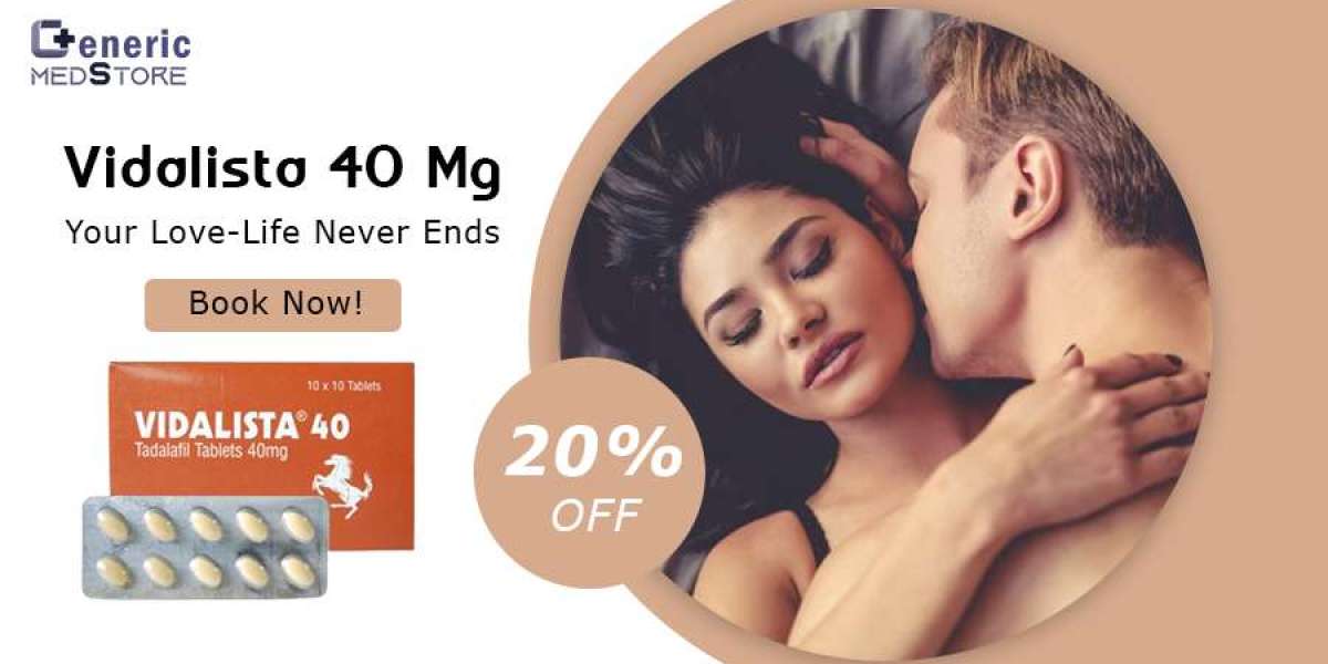 Vidalista 40 mg: Revive Passion | Genericmedsstore
