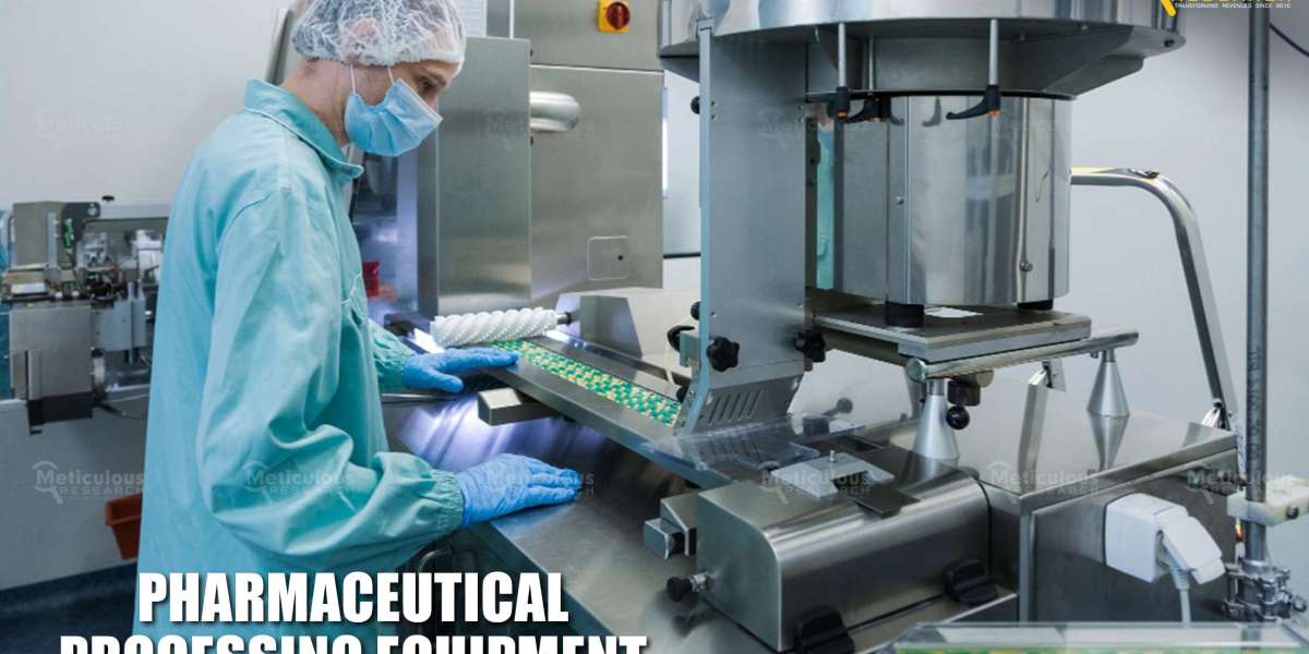 Pharmaceutical Processing Equipment Market Worth $12.85 Billion by 2029