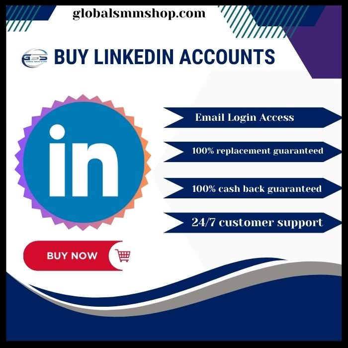 Buy LinkedIn Accounts - 100% Bulk+PVA+New