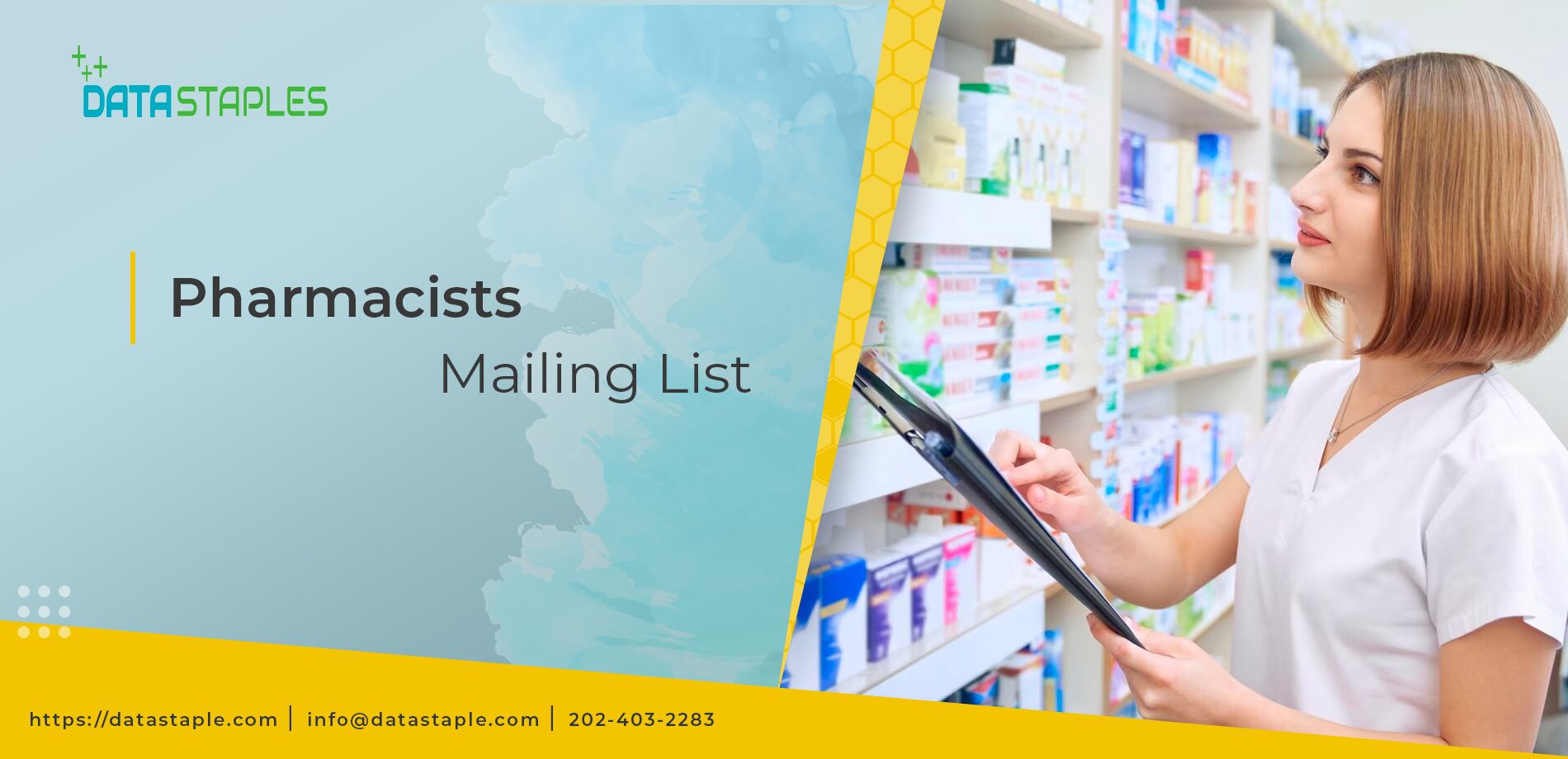 Druggists Email List | Pharmacists Email List | DataStaples