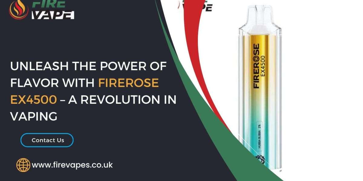 Unleash the Power of Flavor with Firerose EX4500 – A Revolution in Vaping