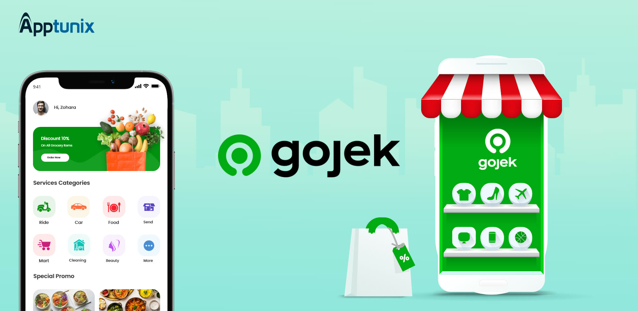 GoJek Clone App Development | Launch Multi-Service App