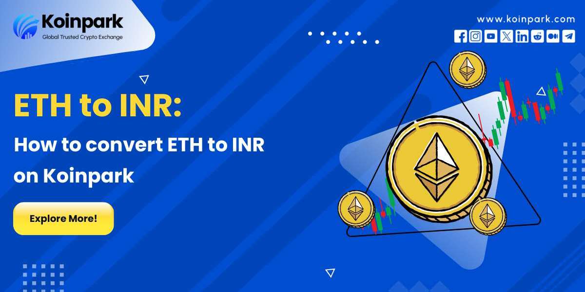 ETH to INR | How to convert ETH to INR on Koinpark