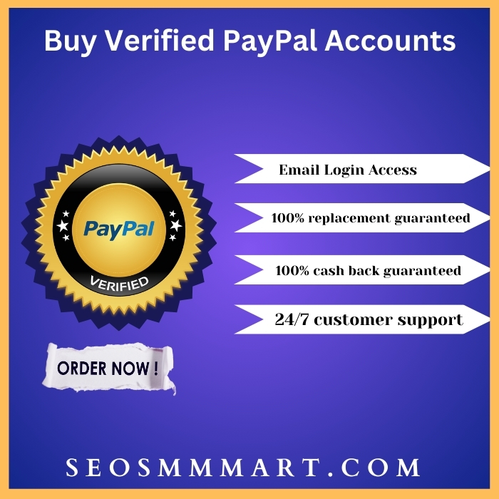 Buy Verified PayPal Accounts - From SeoSmmMart
