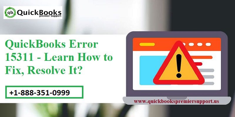 Fix QuickBooks Update Error 15311 (Payroll Error)