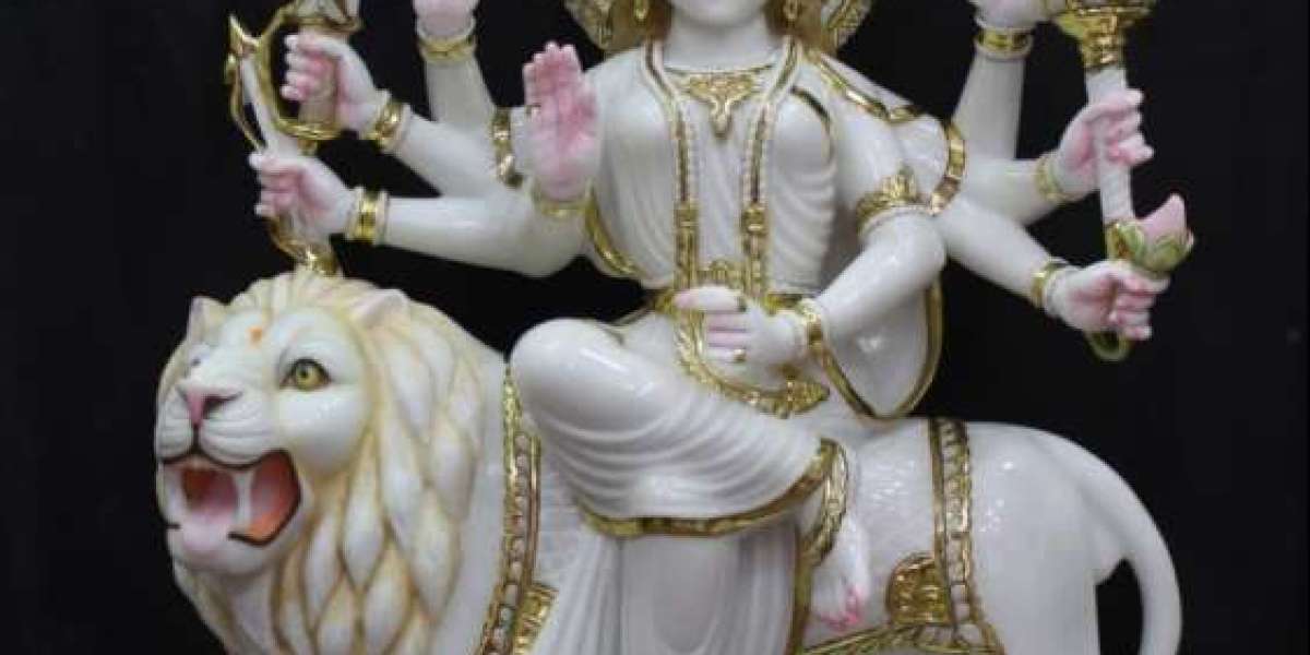 Marble Murti Jaipur manufacturing, and exporting of a comprehensive range of Durga Mata Marble Statue in india