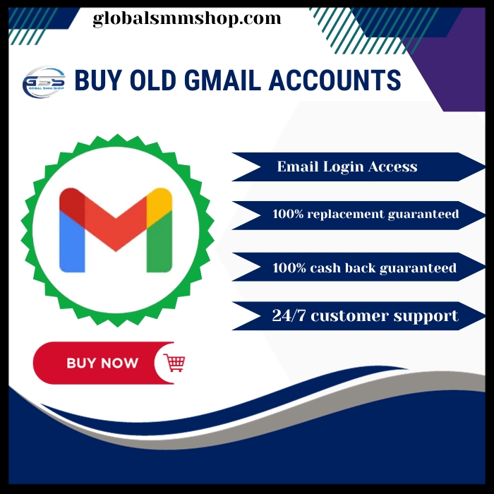 Buy Old Gmail Accounts - 100% | Bulk | Aged | PVA