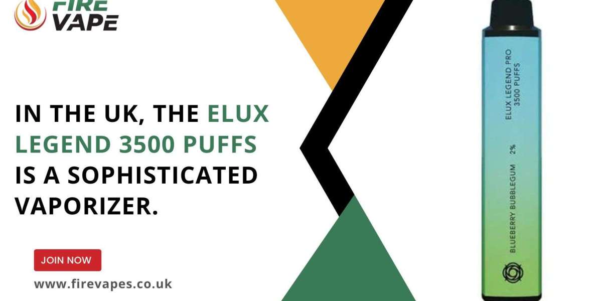 Unveiling the Elux Legend 3500: Vaping Redefined by FireVapes.co.uk
