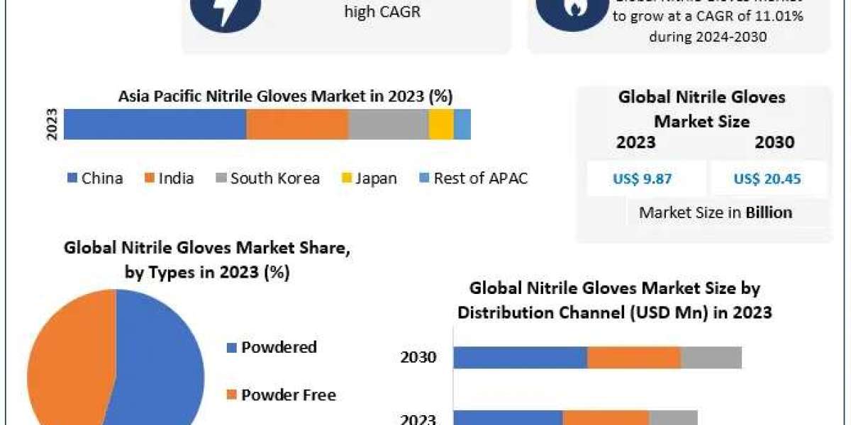Nitrile Gloves Market Supply and Demand with Size (Value and Volume) by 2030