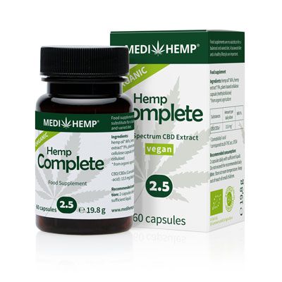 MediHemp Organic Hemp Capsules | Hemp Extract Capsules