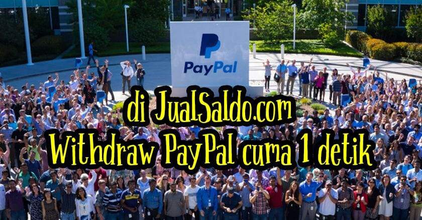 JualSaldo.com - Jasa Top up & Jual Beli Saldo PayPal 24 Jam