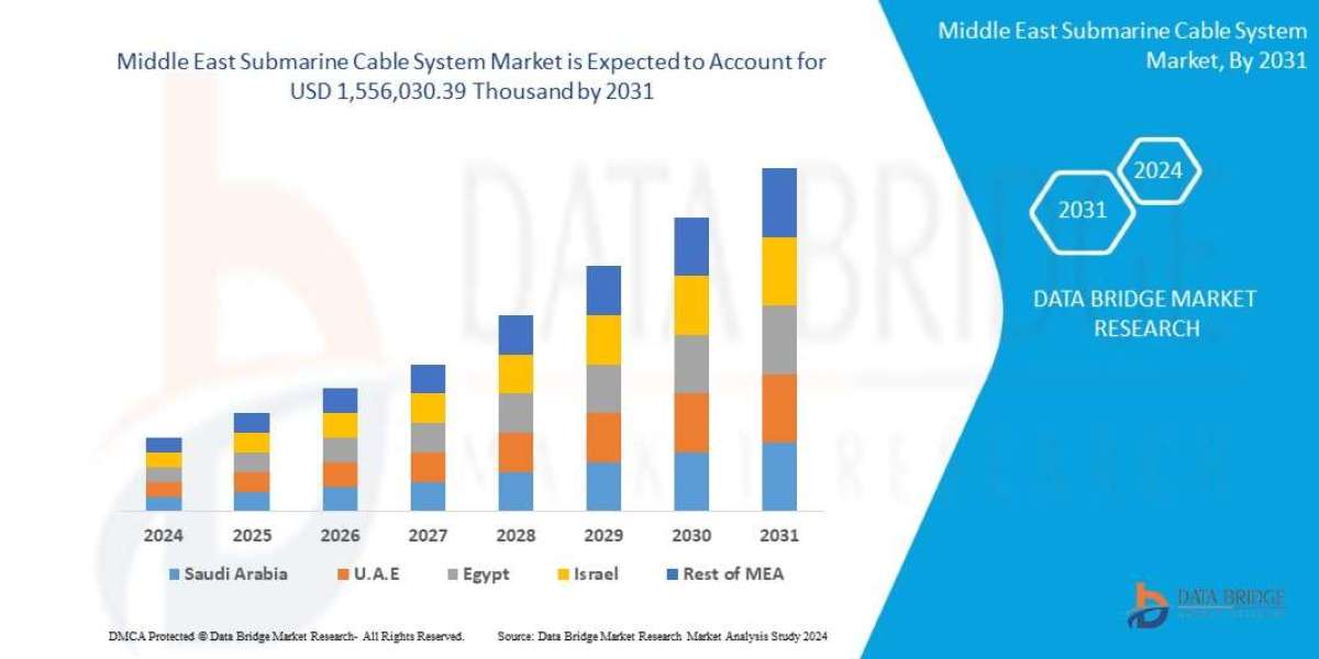 Middle East Submarine Cable System Market to Observe Utmost CAGR 8.3% by 2031, Size, Share, Demand, Key Drivers, Develop