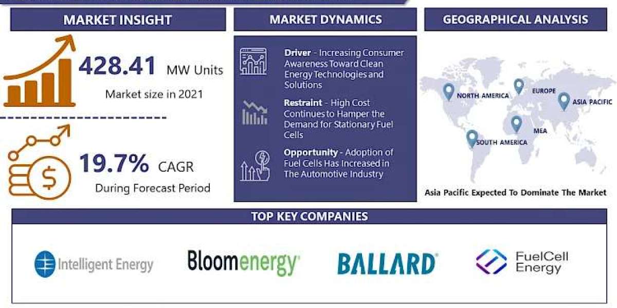 Stationary Fuel Cell Market Navigate 2030 with Market Insights and Projections