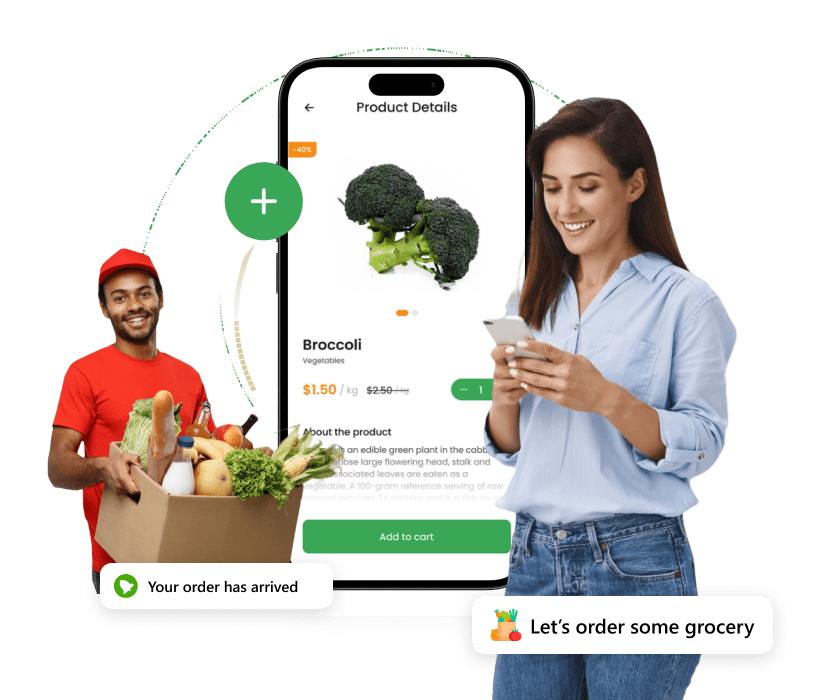 Grocery Delivery App Development Company | On-Demand Experts