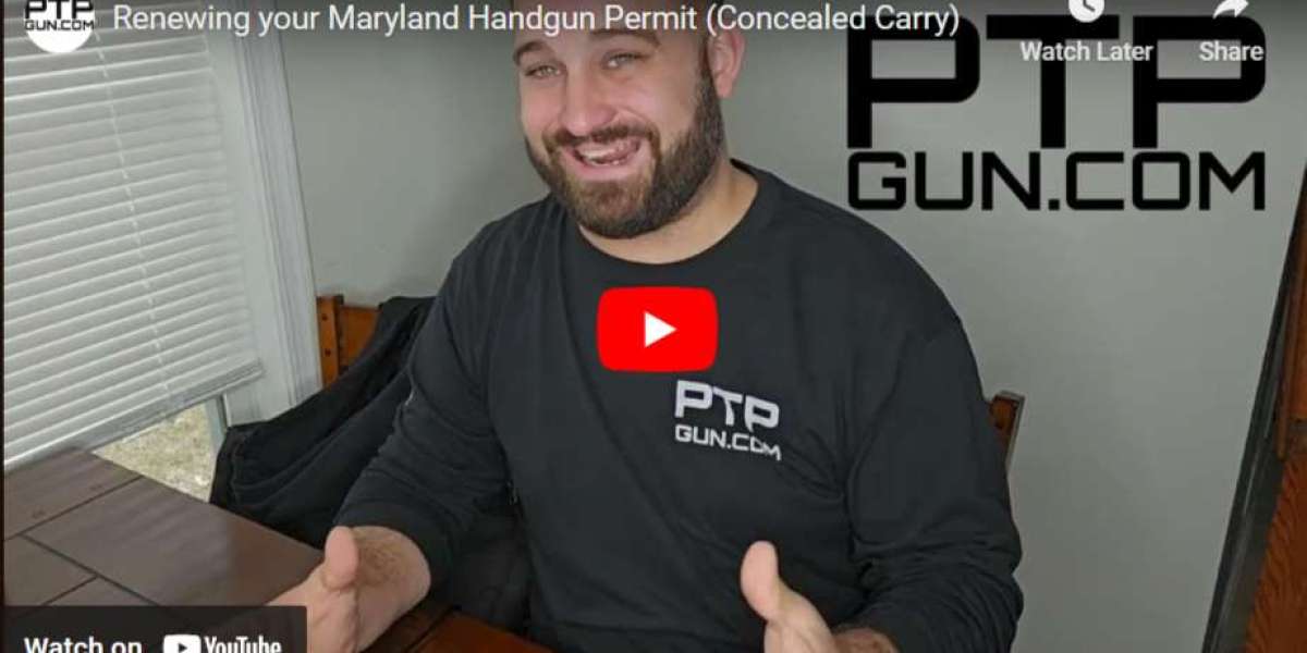 Renewing your Maryland Handgun Permit