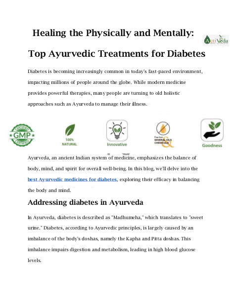Free Consultation for Diabetes Treatment in India Activeda