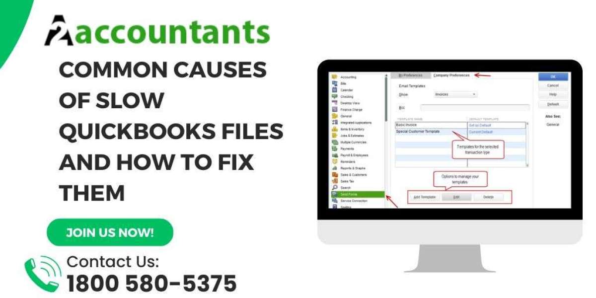 Common Causes of Slow QuickBooks Files and How to Fix Them