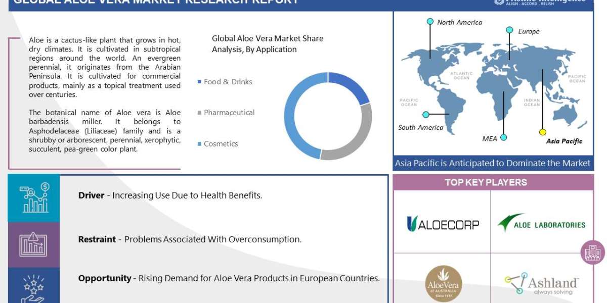 Aloe Vera Market Size to Hit USD 1,373.28 Million by 2030 | With a 7.50% CAGR