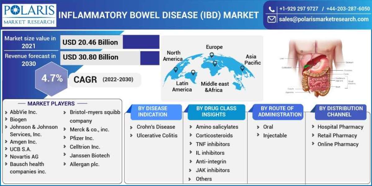Inflammatory Bowel Disease (Ibd) Market Growth Drivers, Key Expansion Strategies, Upcoming Trends and Regional Forecast 
