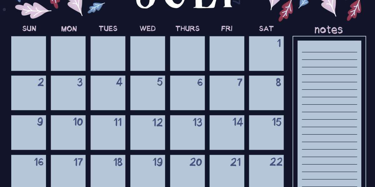 July Printable Calendar Templates