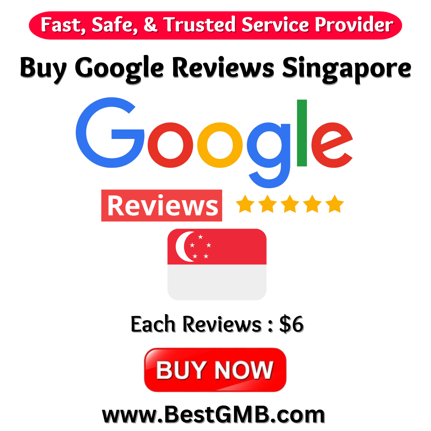Buy Google Reviews Singapore - Fast , Safe & Trusted