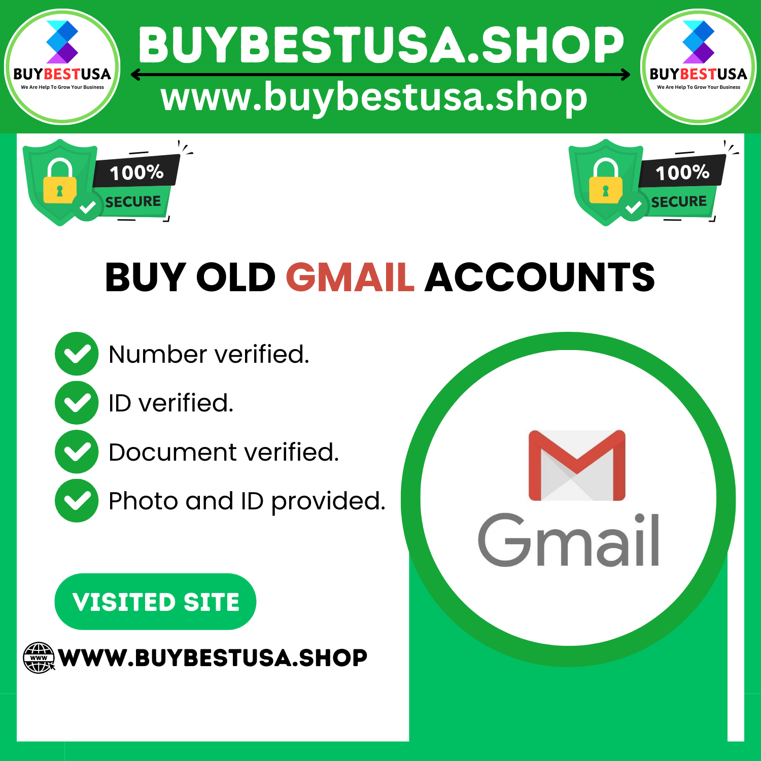 Best Site To Buy Old Gmail Accounts Bulk and Cheap
