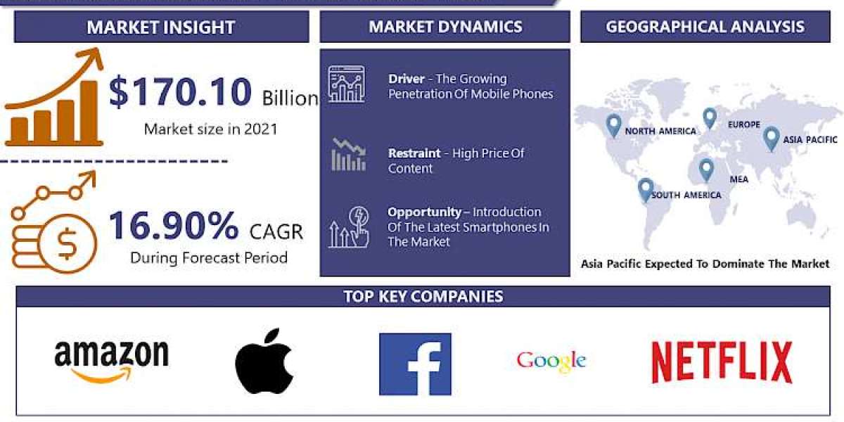 With A CAGR 16.90%, Mobile Entertainment Market Is Projected To Reach USD 507.46 Bn By The Year 2028