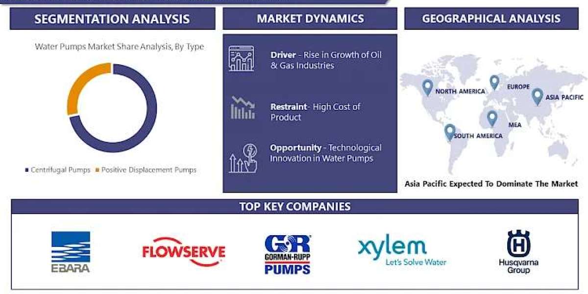 Water Pumps Market Analysis, Key Trends, Growth Opportunities, Challenges and Key Players By 2030