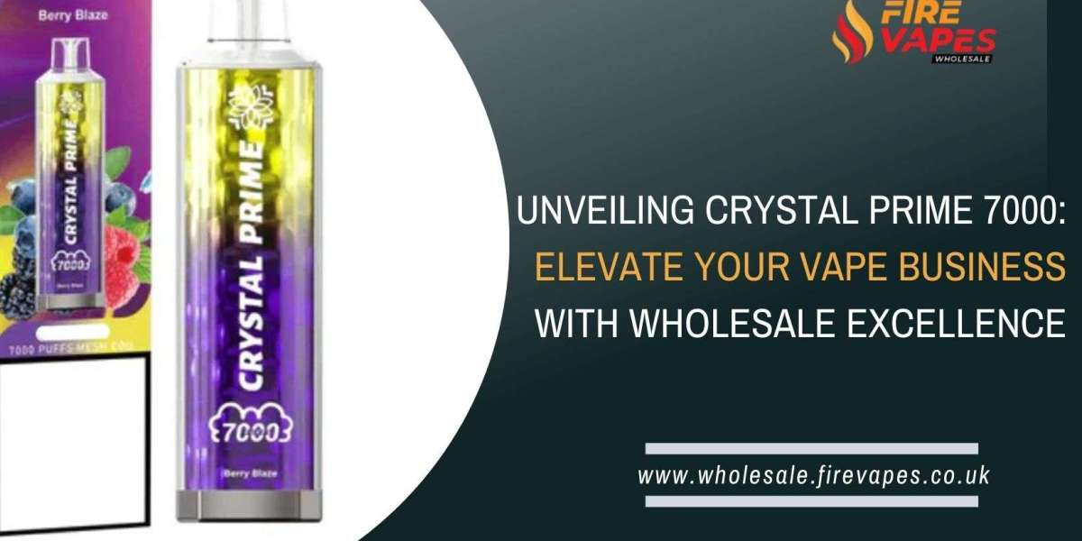 Unveiling Crystal Prime 7000: Elevate Your Vape Business with Wholesale Excellence