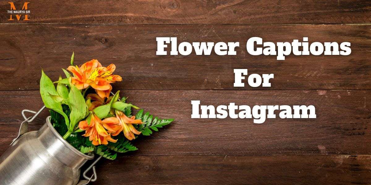 Best Flower Captions for Instagram