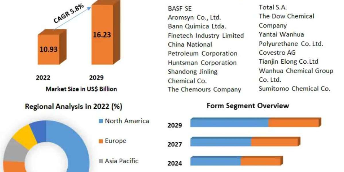 Nitrobenzene Market Size, Share, Growth & Trend Analysis Report By Major 2029