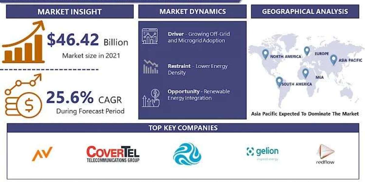 Zinc-Bromine Battery Market Size To Reach USD 287.49 Billion By 2030 | CAGR: 25.6%