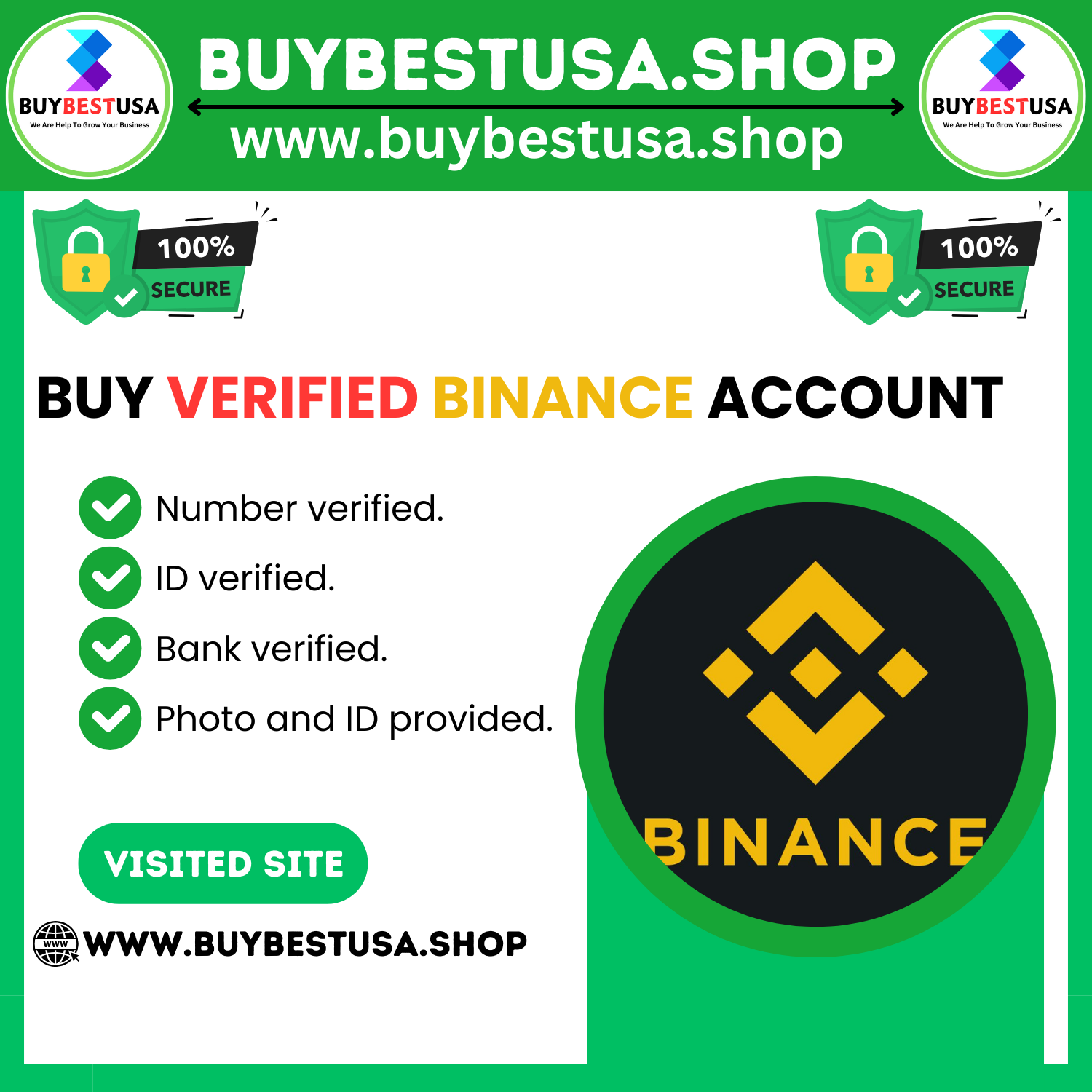 Best Site Of Buy Verified Binance Account Safe And Secure