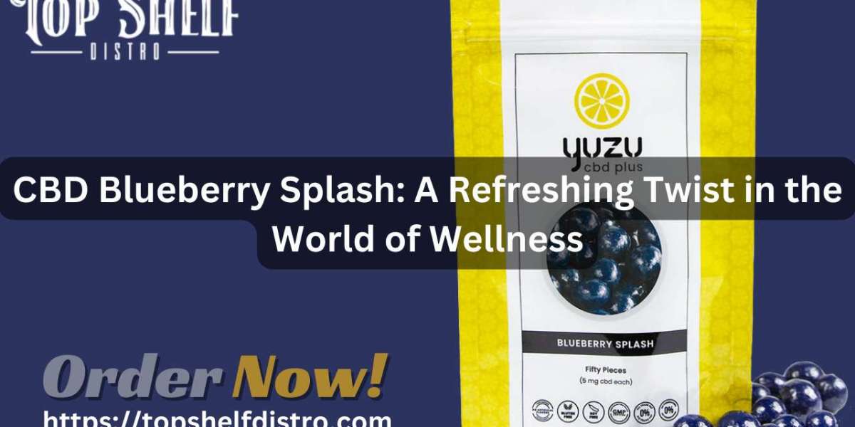 CBD Blueberry Splash: A Refreshing Twist in the World of Wellness
