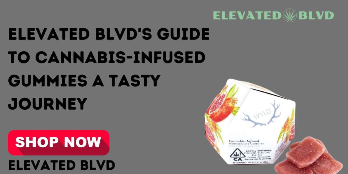 Elevated Blvd's Guide to Cannabis-Infused Gummies A Tasty Journey