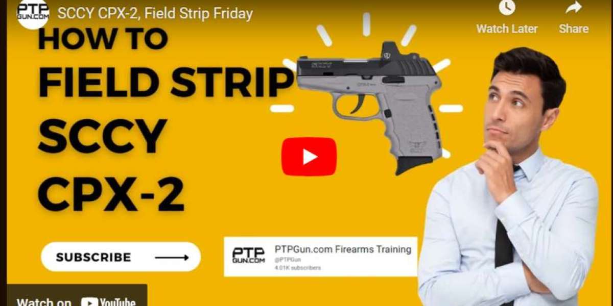 SCCY CPX-2 Field Strip Friday