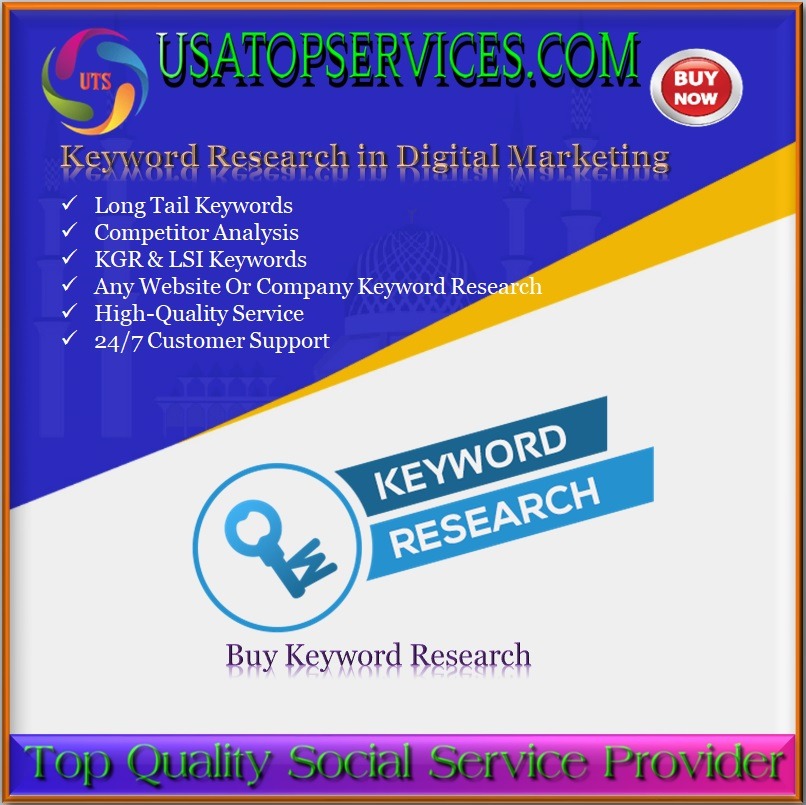 Keyword Research In Digital Marketing - Competitor Analysis