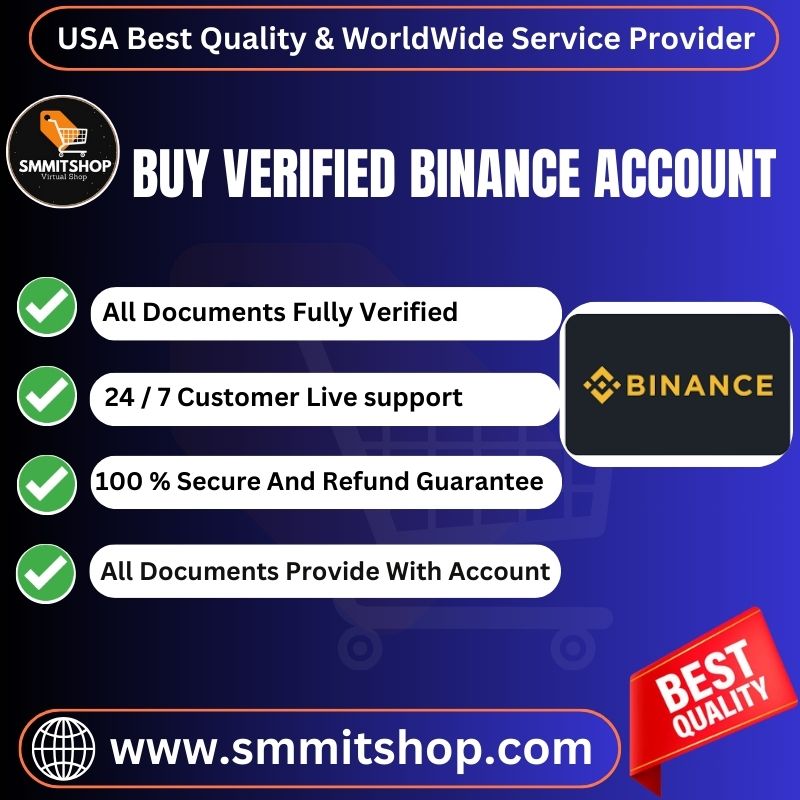 Buy Verified Binance Accounts-100% Reliable & Crypto Traders