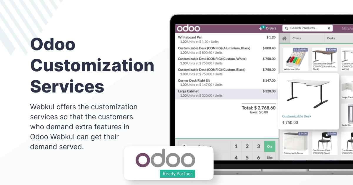 Odoo Customization Services | Odoo ERP Customization - Webkul Software