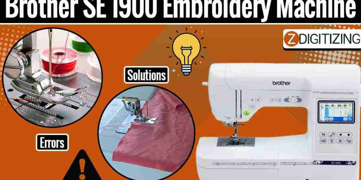 Brother SE 1900 embroidery machine common problems & solutions