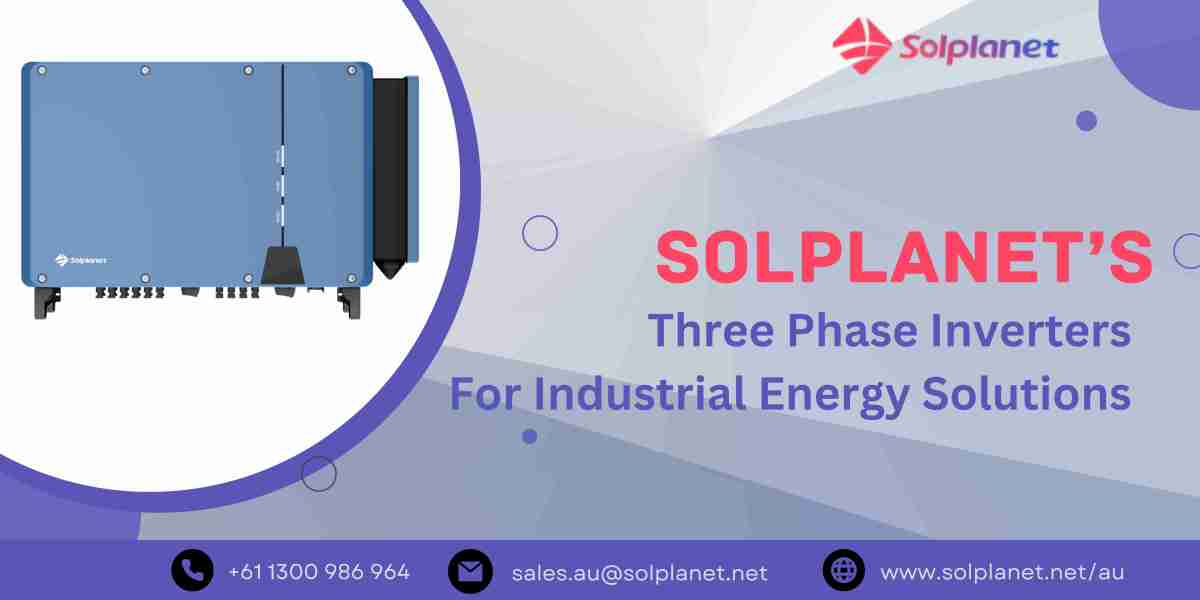Three Phase Inverters by Solplanet for Industrial Energy Solutions